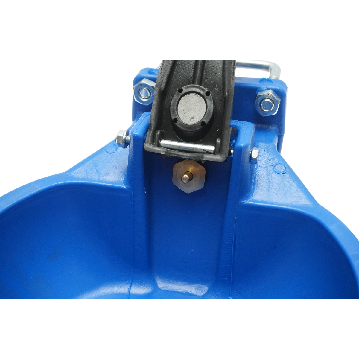 Adapatoare plastic 2L ultra rezistenta albastra cu clapeta si accesorii de prindere 300x240x85mm - imagine 2