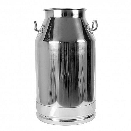 Bidon colectare EMT 40 L, inox, fara capac ermetic si fara clipsuri de prindere