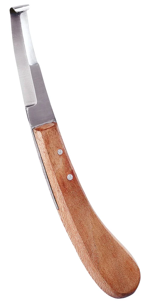 Cuțit copite lamă lată dublă – instrument profesional curățare copite